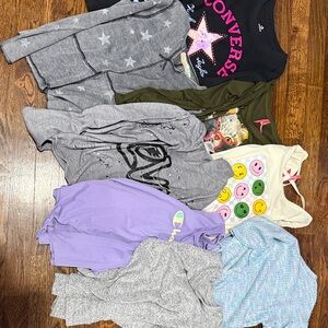 Assorted Long Sleeve shirts size medium/large